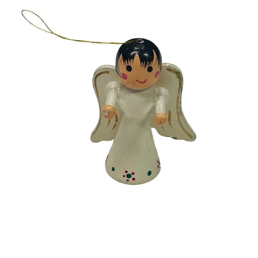 Set of 5 Vintage Christmas Ornaments - Precious Moments, Department 56